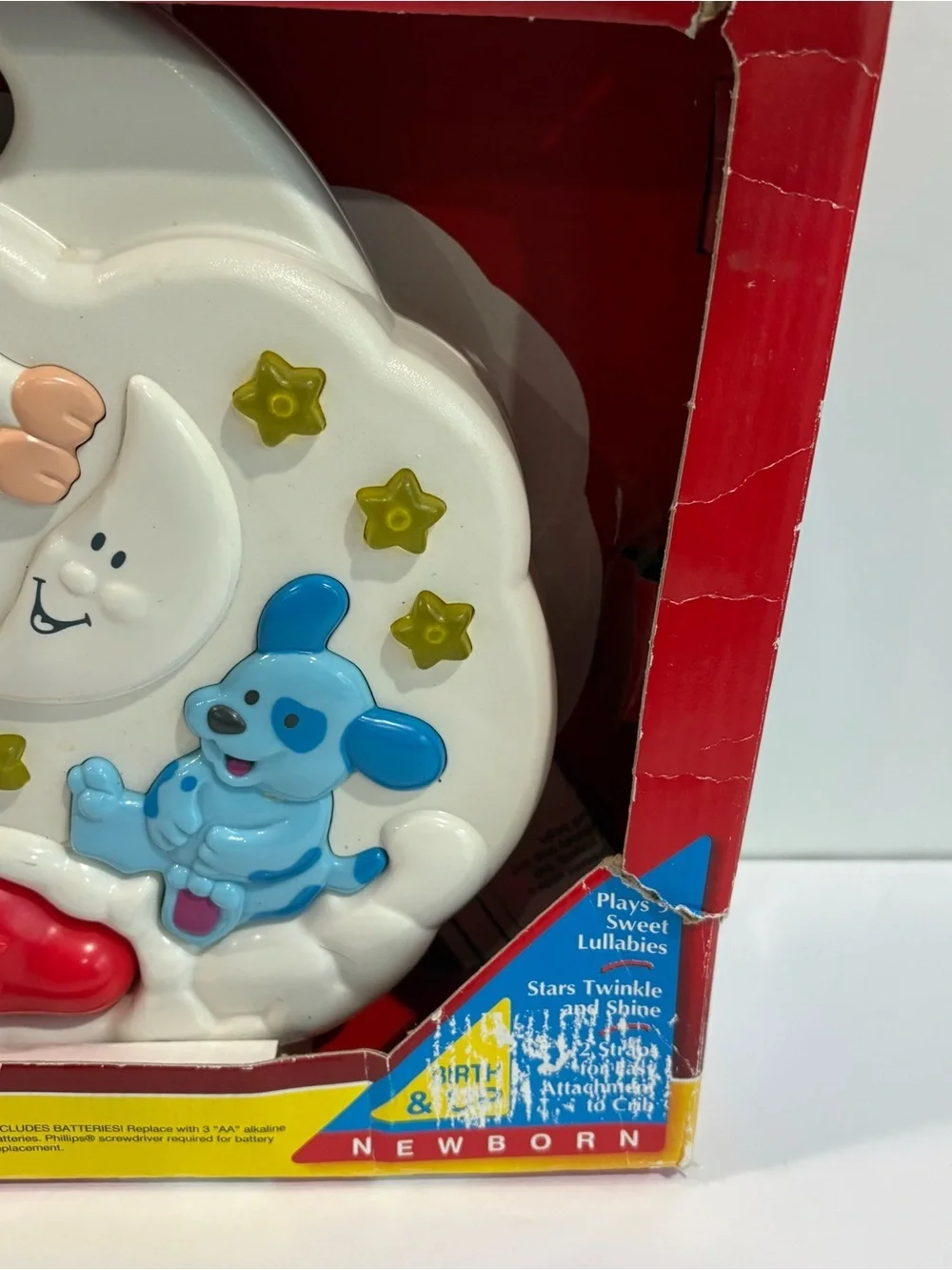 Playskool Twinkle Time Nursery Rhymes Musical Crib Toy 1993 Vtg Works